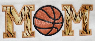 Mom Basketball Satin